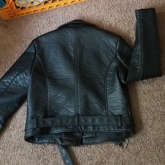 Victoria Secret Faux Leather Moto Jacket - Picture 5 of 12
